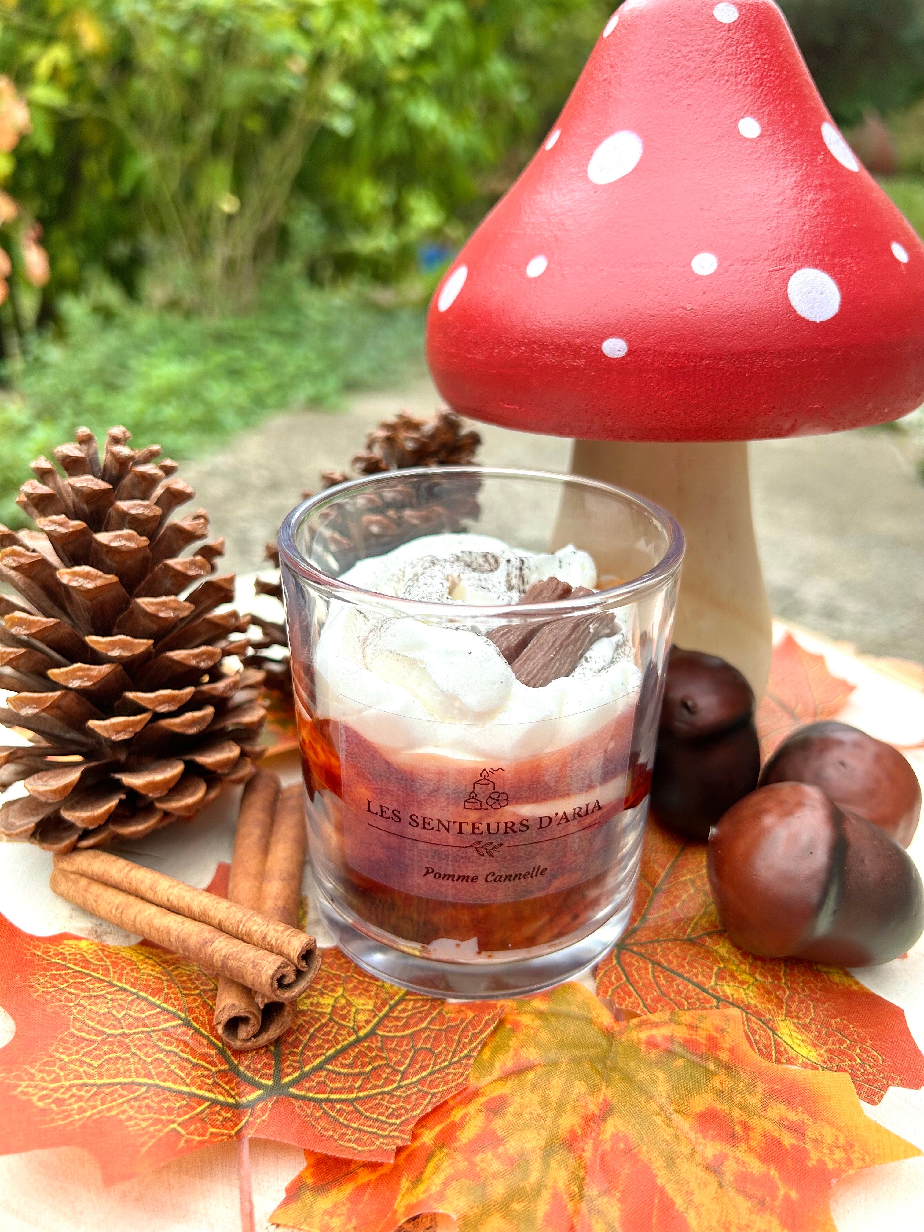 Bougie pomme cannelle